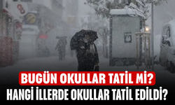 Bugün okullar tatil mi, hangi illerde okullar tatil edildi? 29 Aralık Pazartesi okullar tatil mi?