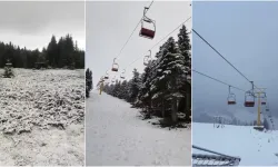 Bursa için sarı kodlu uyarı, Uludağ’da kar sürüyor