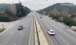 Bursa-Mudanya yolunda bisikletli kazası