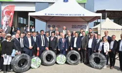 Bursa'da çiftçiye yüzde 50 hibeli sulama borusu desteği