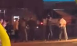 Bursa'da iki grup arasında tekme tokat kavga!