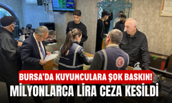 Bursa'da kuyumculara şok baskın! Milyonlarca lira ceza kesildi