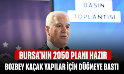 Bursa'nın 2050 planı hazır! Bozbey kaçak yapılar için düğmeye bastı