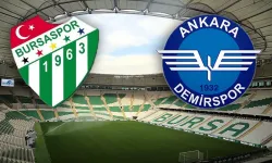 Bursaspor - Ankara Demirspor Maç Özeti