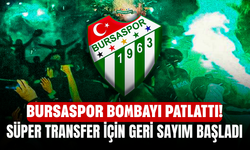 Bursaspor Bombayı Patlattı! Süper Transfer İçin Geri Sayım Başladı