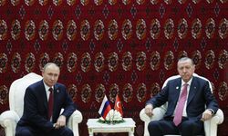 Erdoğan, Aşkabat’ta Putin ile bir araya geldi