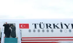 Cumhurbaşkanı Erdoğan, Türkmenistan'a gitti