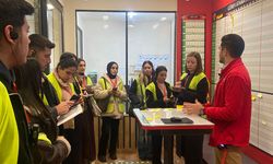 Çilek, Geleceğin Mühendislerini Üretim Sahasında Ağırladı