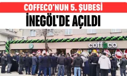 Coffeco'nun 5. Şubesi İnegöl'de Açıldı