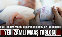 Evde Bakım Maaşı Ocak 2026'da Rekor Seviyeye Çıkıyor! İşte Kuruşu Kuruşuna Yeni Zamlı Maaş Tablosu