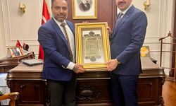 Ferhat Aydoğan, Adalet Bakan Yardımcısı Mehmet Yılmaz ile Görüştü