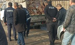 Gaziantep’te kamyonet kasasında kilolarca bozuk et ele geçirildi