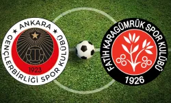 CANLI | Gençlerbirliği - Fatih Karagümrük Maçı Başladı! GB - FKG maç kadrosu, skoru ve istatistikleri