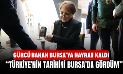 Gürcü Bakan Bursa’ya hayran kaldı! “Türkiye’nin Tarihini Bursa’da Gördüm”