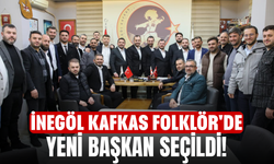 İnegöl Kafkas Folklör'de Yeni Başkan Seçildi!
