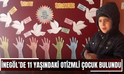İnegöl’de 11 Yaşındaki Otizmli Çocuk Bulundu