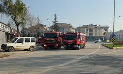 İnegöl'de bir lokantanın mutfak bölümünde yangın!