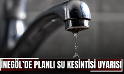İnegöl’de planlı su kesintisi uyarısı