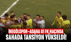 İnegölspor–Adana 01 FK Maçında Sahada Tansiyon Yükseldi!
