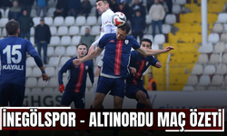 İnegölspor - Altınordu Maç Özeti