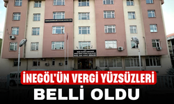 İnegöl'ün vergi yüzsüzleri belli oldu