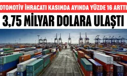 Otomotiv ihracatı kasımda 3,75 milyar dolara ulaştı