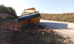 Tırın dorsesi koptu, facia ucuz atlatıldı