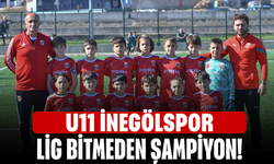 U11 İnegölspor Lig bitmeden şampiyon!