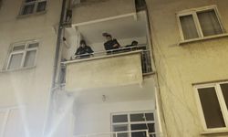 Üçüncü kattan ikinci katın balkonuna düşen çocuk ağır yaralandı