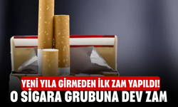 Yeni yıla girmeden ilk zam yapıldı! O sigara grubuna dev zam