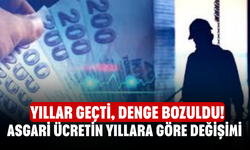 Yıllar Geçti, Denge Bozuldu! Asgari Ücretin Yıllara Göre Değişimi