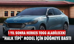 1 yıl sonra herkes Togg alabilecek! "Halk tipi" model için düğmeye bastı