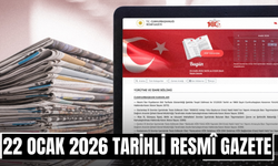 22 Ocak 2026 Tarihli ve 33145 Sayılı Resmî Gazete