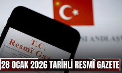 28 Ocak 2026 Tarihli ve 33151 Sayılı Resmî Gazete