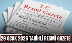 29 Ocak 2026 Tarihli ve 33152 Sayılı Resmî Gazete