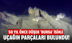 50 yıl önce düşen 'Bursa' isimli uçağın parçaları bulundu!