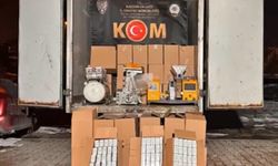 Kayseri'de kaçak sigara operasyonu! 1 gözaltı