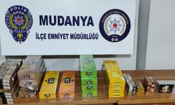 Bursa’da kaçak sigara operasyonu! Otomobilden yüzlerce paket çıktı