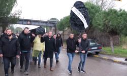 TORKU'ya siyah tabutlu eylem: “İşçinin hakkı geciktirilemez”