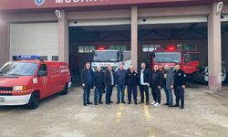 Kuzey Makedonya’dan Mudanya’ya İtfaiyeci Dayanışması