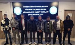 Bursa'da Yasa Dışı Göçmen İşçi Operasyonu: 8 Kişi Yakalandı