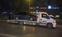 Antalya’da polisten kaçan sürücü kaza yaptı