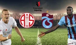 Antalyaspor-Trabzonspor maçının ilk 11'leri belli oldu