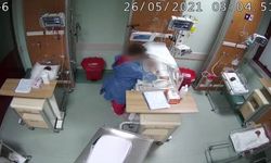 Bebeği darbeden hemşire polise teslim oldu