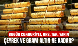 Bugün Cumhuriyet, ons, tam, yarım, çeyrek ve gram altın ne kadar? 22 Ocak 2026