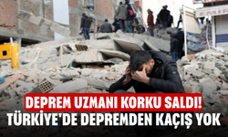 Deprem uzmanı korku saldı! Türkiye'de depremden kaçış yok