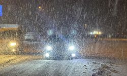 Düzce’de kar kalınlığı 10 santimetreye ulaştı!