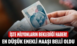 En düşük emekli maaşı belli oldu
