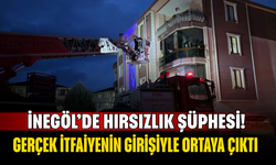 İnegöl’de Hırsızlık Şüphesi! Gerçek İtfaiyenin Girişiyle Ortaya Çıktı