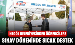 İnegöl Belediyesi’nden Öğrencilere Sınav Döneminde Sıcak Destek